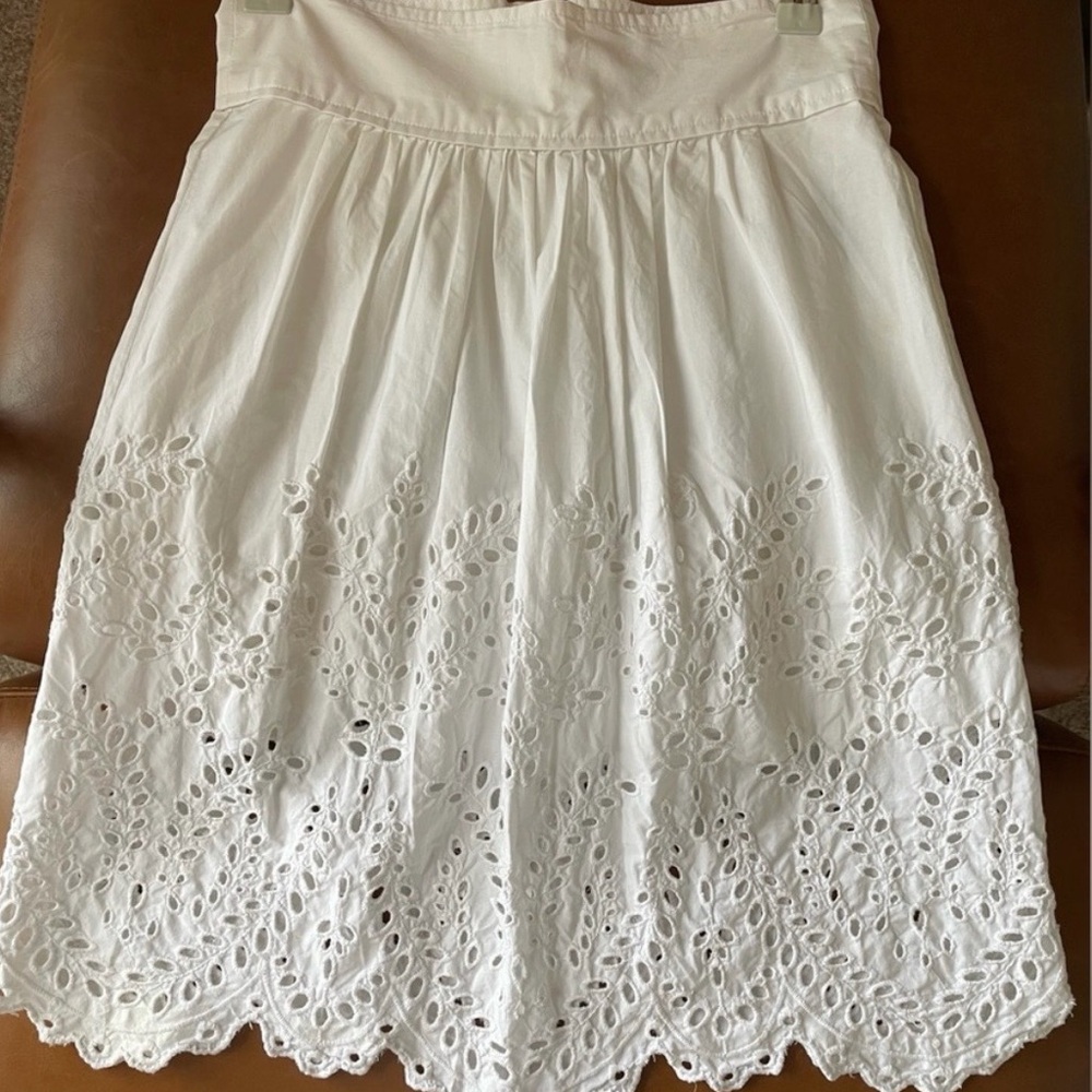 Isabel Marant Etoile Eyelet Trim Skirt